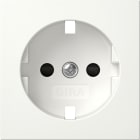 GIRA - Abd. SCHUKO-Steckd. SH System 55 Reinweiß