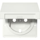 GIRA - Abd. SCHUKO-Steckd. KD System 55 Reinweiß