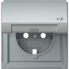 GIRA - Abd. SCHUKO-Steckd. KD Gira TX_44 F Alu