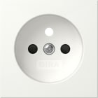 GIRA - Abd. Steckd. Erdstift SH System 55 Reinweiß m