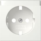 GIRA - Abd. SCHUKO-Steckd. BSF System 55 Reinweiß
