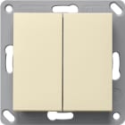 GIRA - RF Wandsender 2f KNX System 55 Cremeweiß