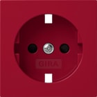GIRA - Abd. SCHUKO-Steckd. SH WSV System 55 Rot