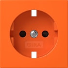 GIRA - Abd. SCHUKO-Steckd. SH ZSV System 55 Orange