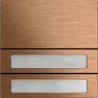 GIRA - Ruftastenmodul 2f System 106 Bronze
