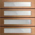 GIRA - Ruftastenmodul 4f System 106 Bronze