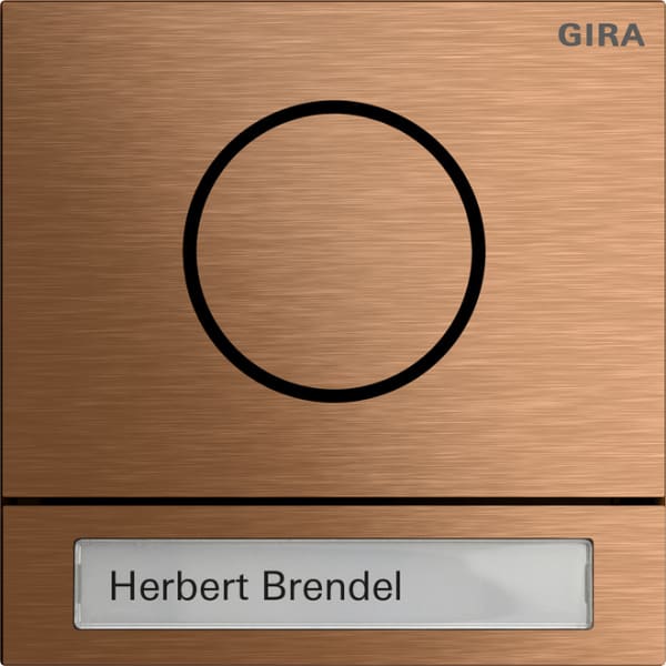 GIRA - Türstationsmod. System 106 Bronze
