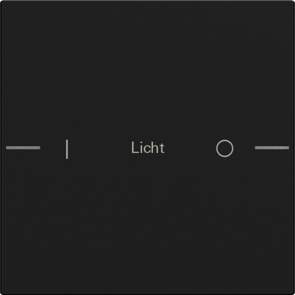 GIRA - Wippenset 1f individuell Tastsensor 4 System 55 Schwarz matt