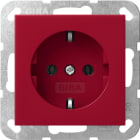 GIRA - SCHUKO-Steckd. System 55 Rot