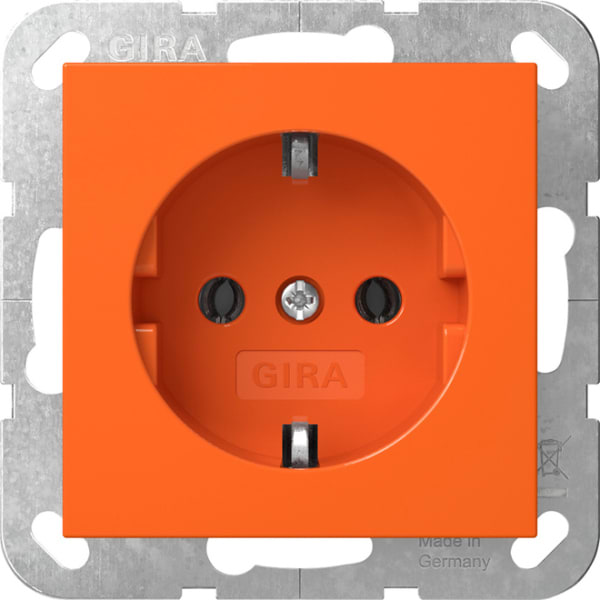 GIRA - SCHUKO-Steckd. System 55 Orange