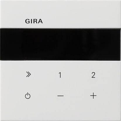 GIRA - UP-Radio IP Flächenschalter Reinweiß