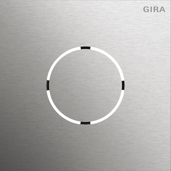 GIRA - Frontpl. Sprachmodul System 106 Edelstahl V4A