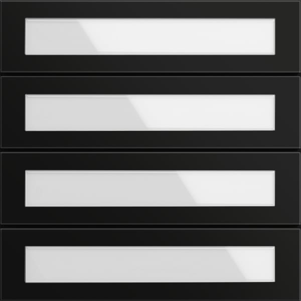 GIRA - Ruftastenmodul 4f System 106 Schwarz m