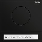 GIRA - Türstationsmod. System 106 Schwarz m