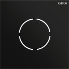 GIRA - Frontpl. Sprachmodul System 106 Schwarz m