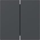 GIRA - Wippe 2f gerade System 55 Anthrazit