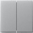 GIRA - Wippe 2f gerade Gira TX_44 F Alu