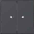 GIRA - Wippe 2f Kontrollf. System 55 Anthrazit