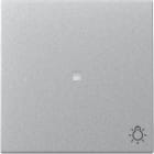 GIRA - Wippe Kontrollf. + Symb. Licht System 55 F Alu