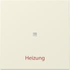 GIRA - Wippe Kontrollf. + Heizung Ein/Aus System 55 Cremeweiß