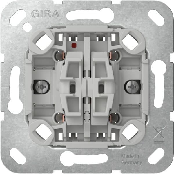 GIRA - Wipp-Jal.schalter o.Kr. Einsatz