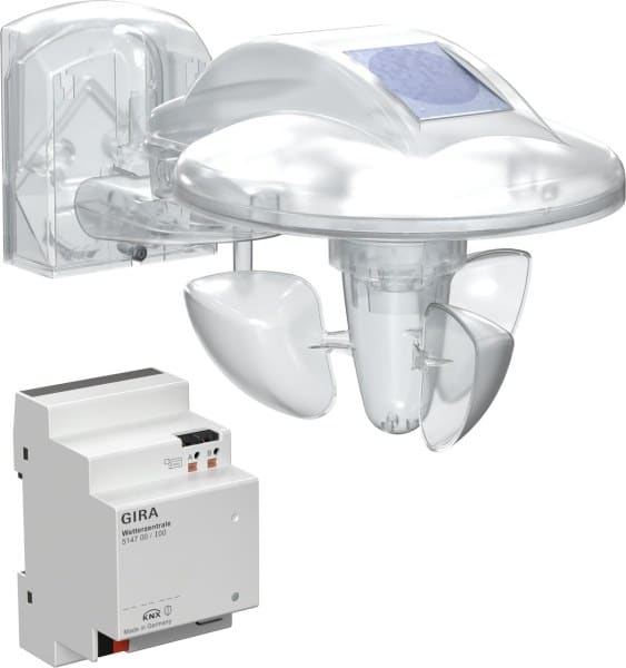 GIRA - Wettersensor + Wetterzentrale (REG) KNX