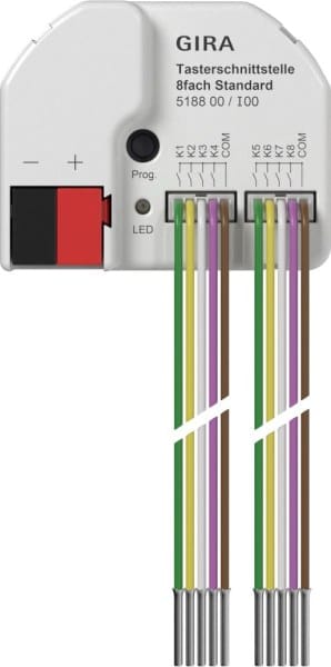 GIRA - Tasterschnittst. 8f Standard KNX Secure