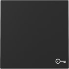 GIRA - Wippe Symb. Tür System 55 Schwarz m