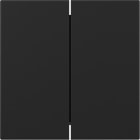 GIRA - Wippe 2f gerade System 55 Schwarz m