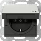 GIRA - SCHUKO-Steckd. KD SRK System 55 Edelstahl