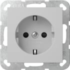 GIRA - SCHUKO-Steckd. SH o.Kr. SRK System 55 Grau m