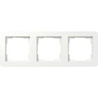 GIRA - Abdeckrahmen 3f Gira E1 Reinweiß m