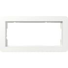 GIRA - Abdeckrahmen 2f o.M. Gira E1 Reinweiß m