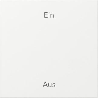 GIRA - Wippe Aufdruck EIN/AUS System 55 Reinweiß