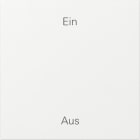 GIRA - Wippe Aufdruck EIN/AUS System 55 Reinweiß