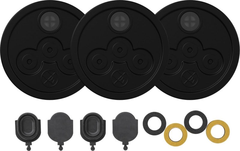 GIRA - Dichtungsset Gehäuse System 106 Schwarz
