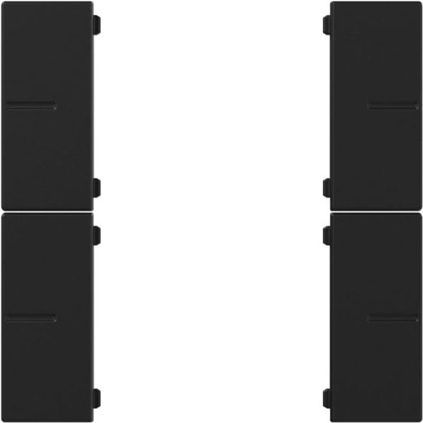 GIRA - Wippenset 2f Tastsens.4.55 Plus  Schwarz m