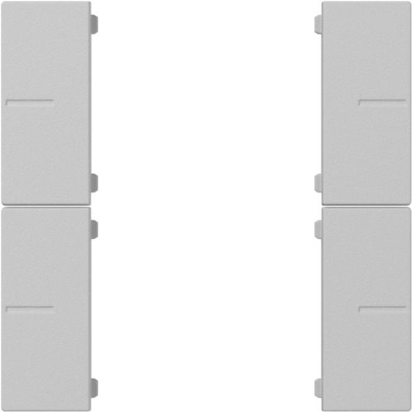GIRA - Wippenset 2f Tastsens.4.55 Plus Grau m