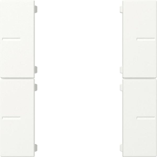 GIRA - Wippenset 2f Tastsens.4.55 Plus  Reinweiß m