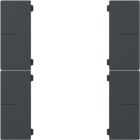 GIRA - Wippenset 2f Tastsens.4.55 Plus  Anthrazit