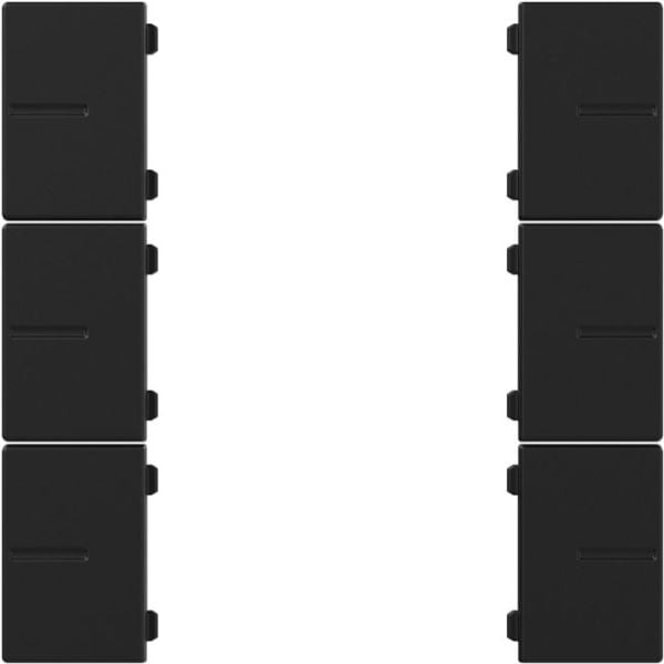 GIRA - Wippenset 3f Tastsens.4.55 Plus Schwarz m