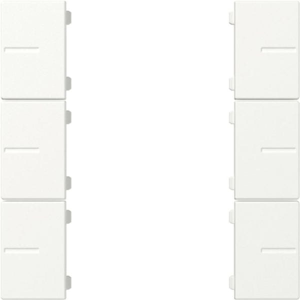 GIRA - Wippenset 3f Tastsens.4.55 Plus  Reinweiß m
