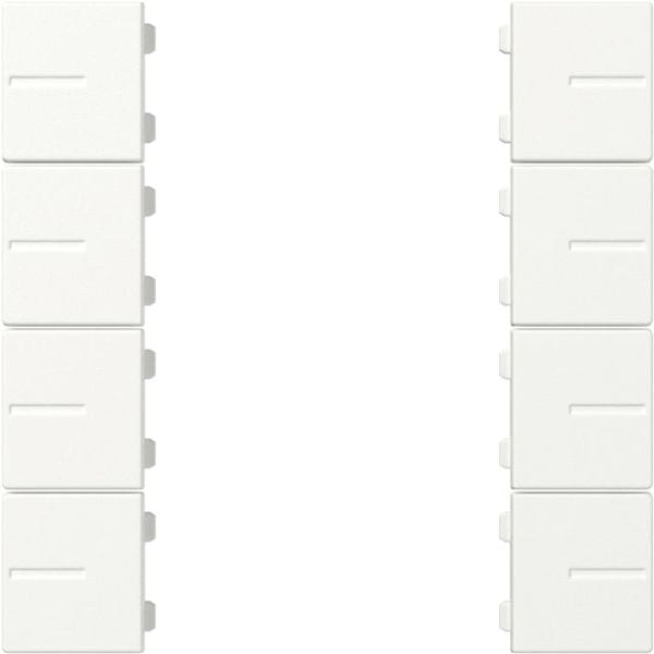 GIRA - Wippenset 4f Tastsens.4.55 Plus Reinweiß m