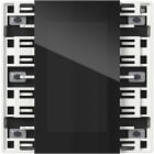 GIRA - Tastsens.4.55 Plus 1f/3f KNX  Weiß