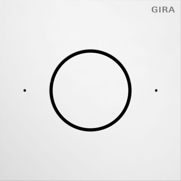 GIRA - Sprachmodul IP System 106 Verkehrsweiß(lack.)