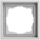 GIRA - Abdeckrahmen 1f Gira F300 Grau m(lack.)