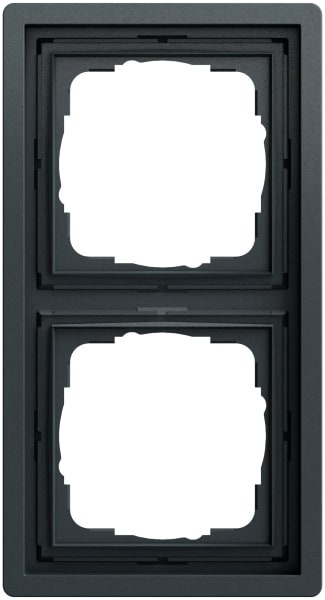 GIRA - Abdeckrahmen 2f Gira F100 Anthrazit(lack.)