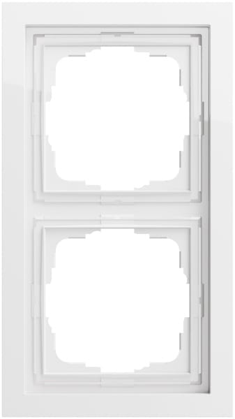 GIRA - Abdeckrahmen 2f Gira F200 Reinweiß