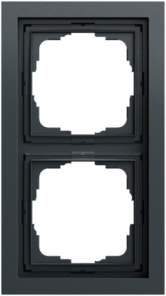 GIRA - Abdeckrahmen 2f Gira F200 Anthrazit(lack.)