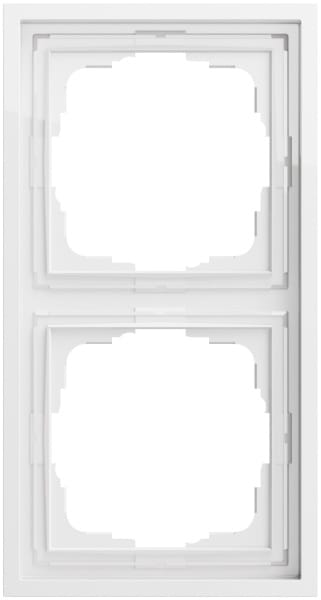 GIRA - Abdeckrahmen 2f Gira F300 Reinweiß